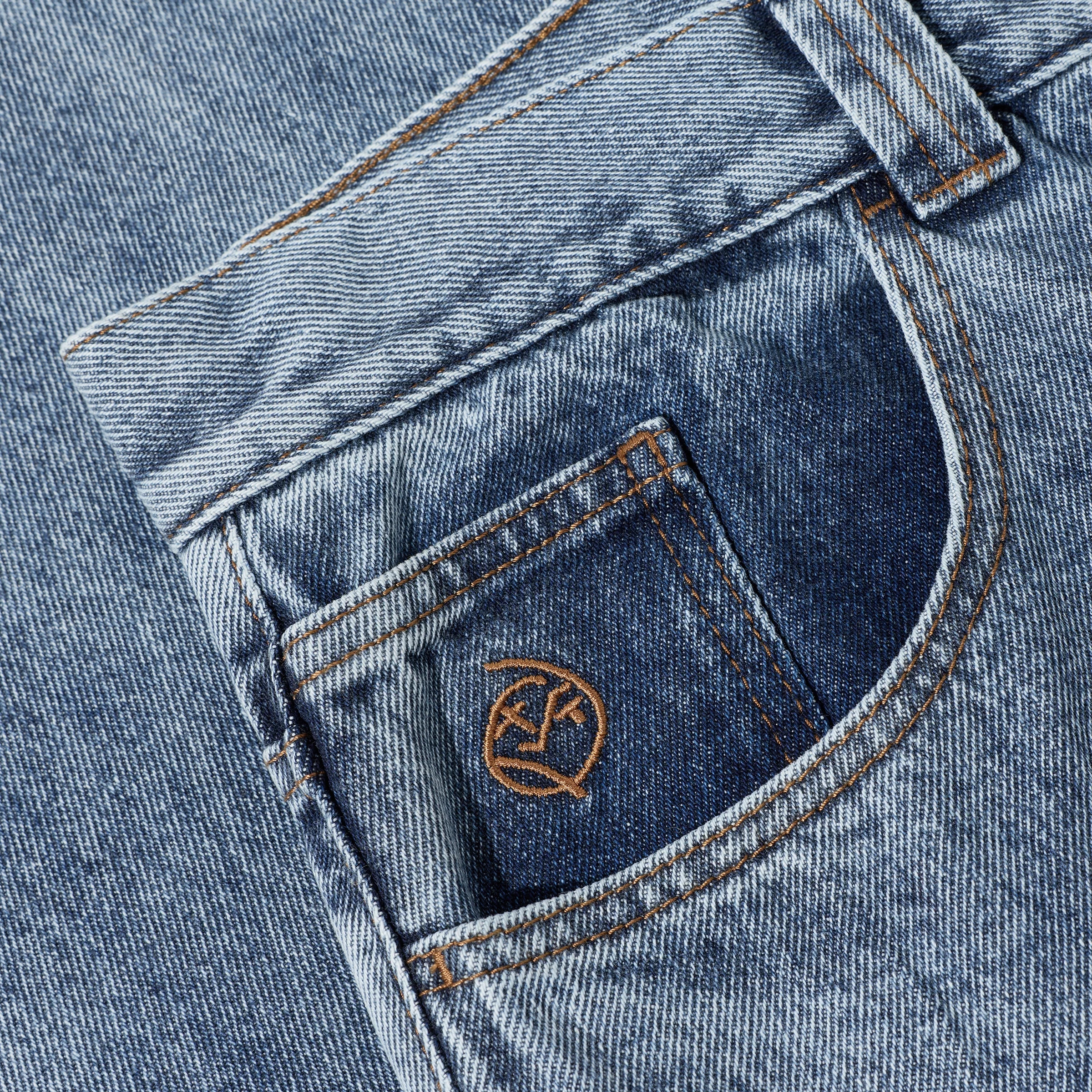 POLAR BIG BOY PANTS - HEAVY WASHED BLUE - Image 3