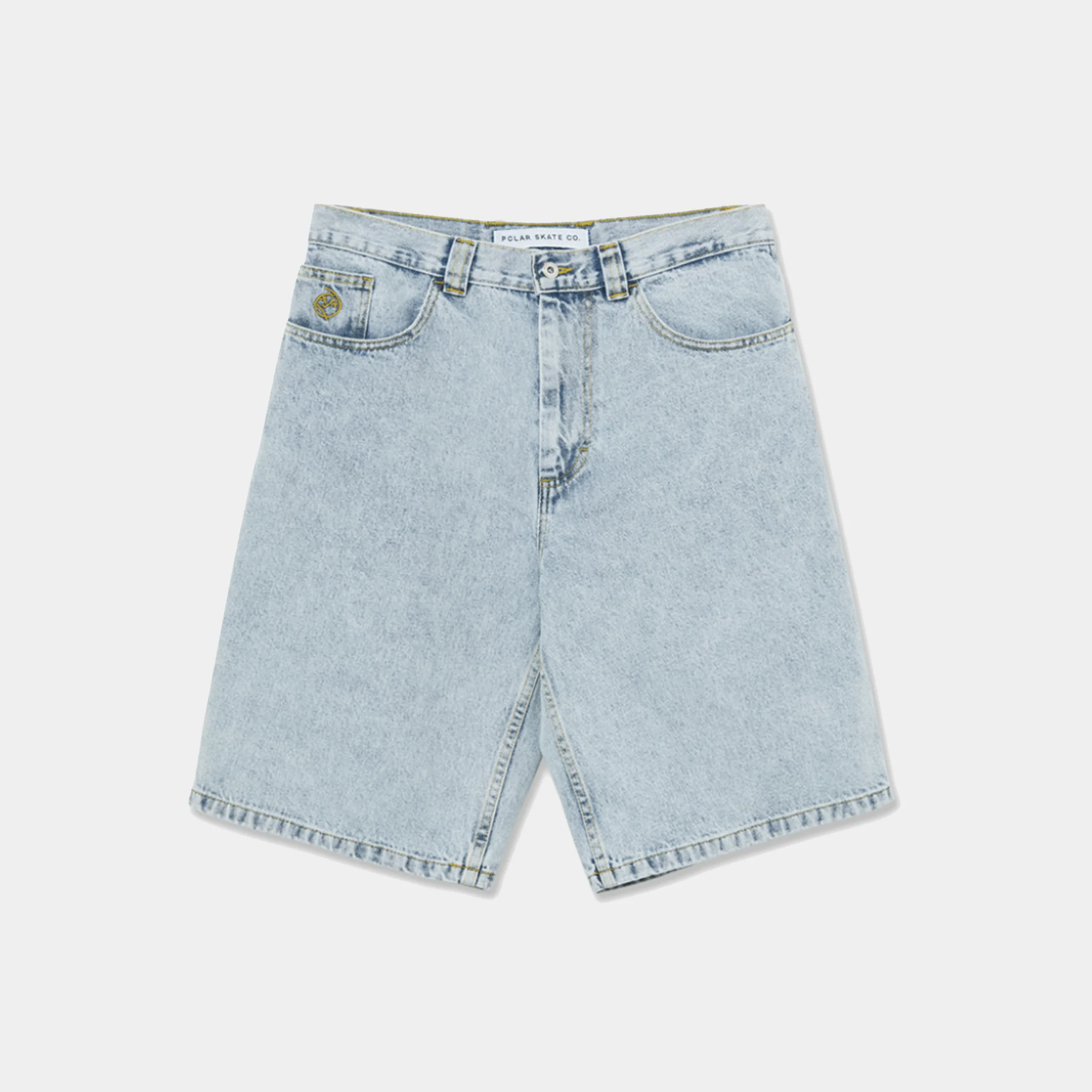 POLAR BIG BOY SHORTS - LIGHT BLUE - Image 2