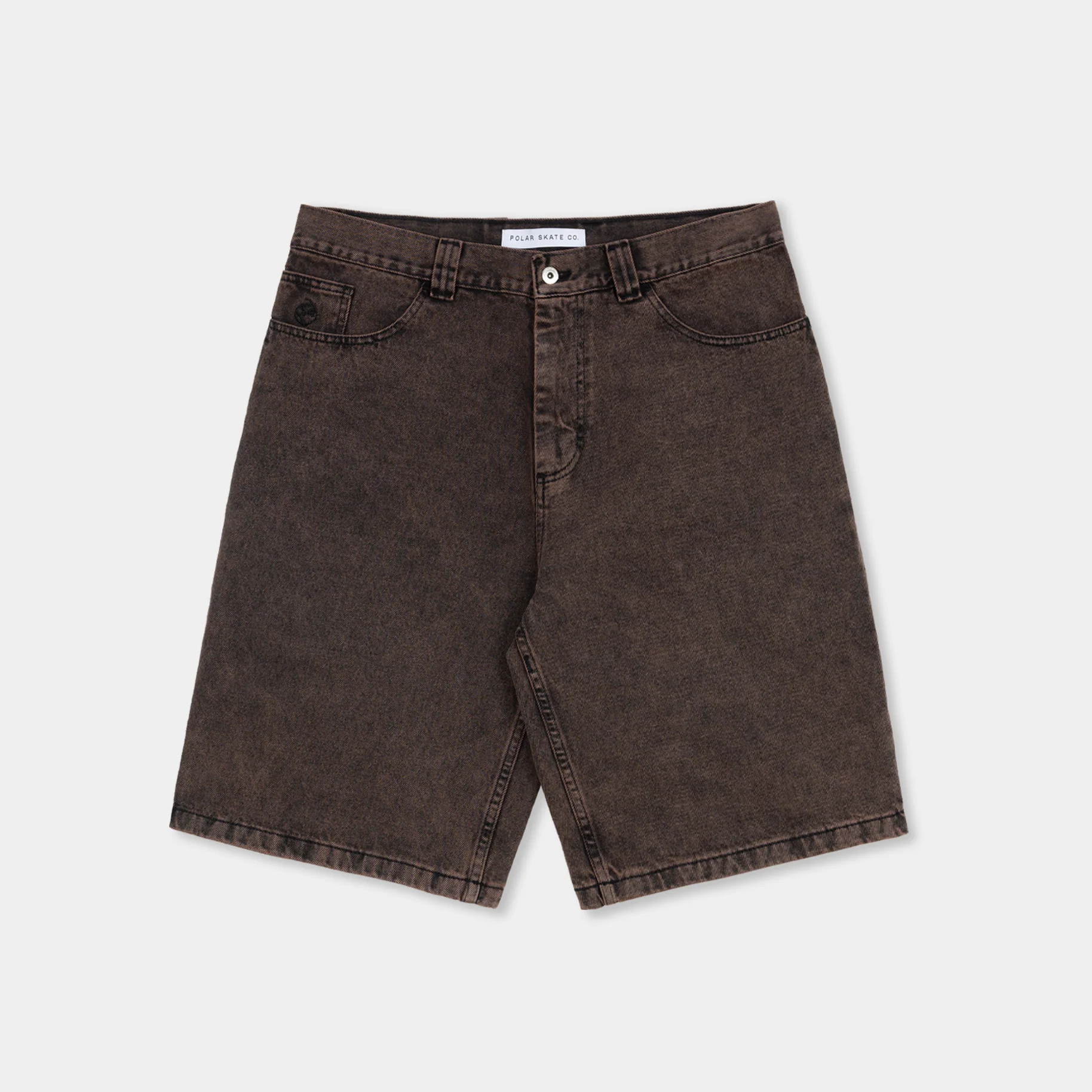 POLAR BIG BOY SHORTS - MUD BROWN - Image 2