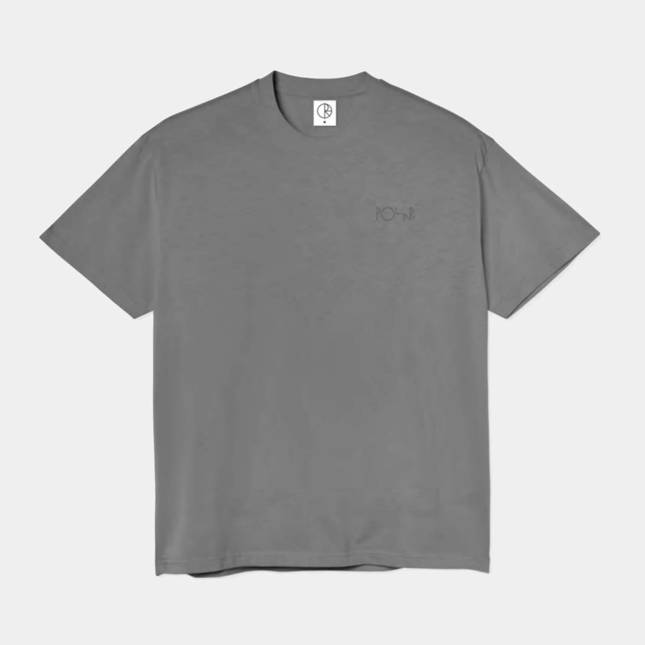 POLAR STROKE LOGO CONTRAST TEE - GREY - Image 2