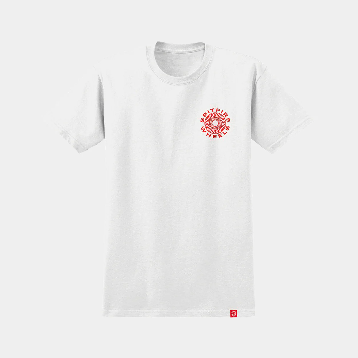 SPITFIRE CLASSIC '87 SWIRL FILL TEE - WHITE/RED/BLACK - Image 2