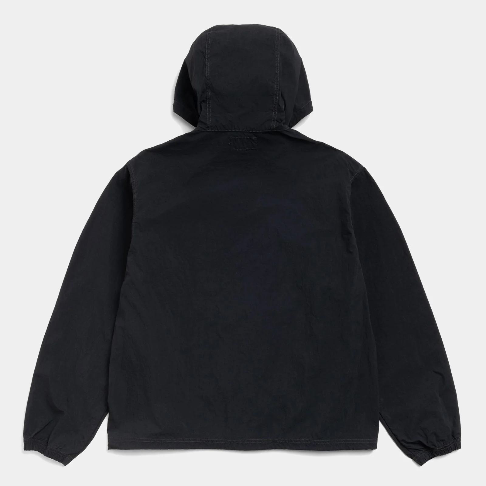 STUSSY LIGHTWEIGHT HOODED JACKET - BLACK - Image 2