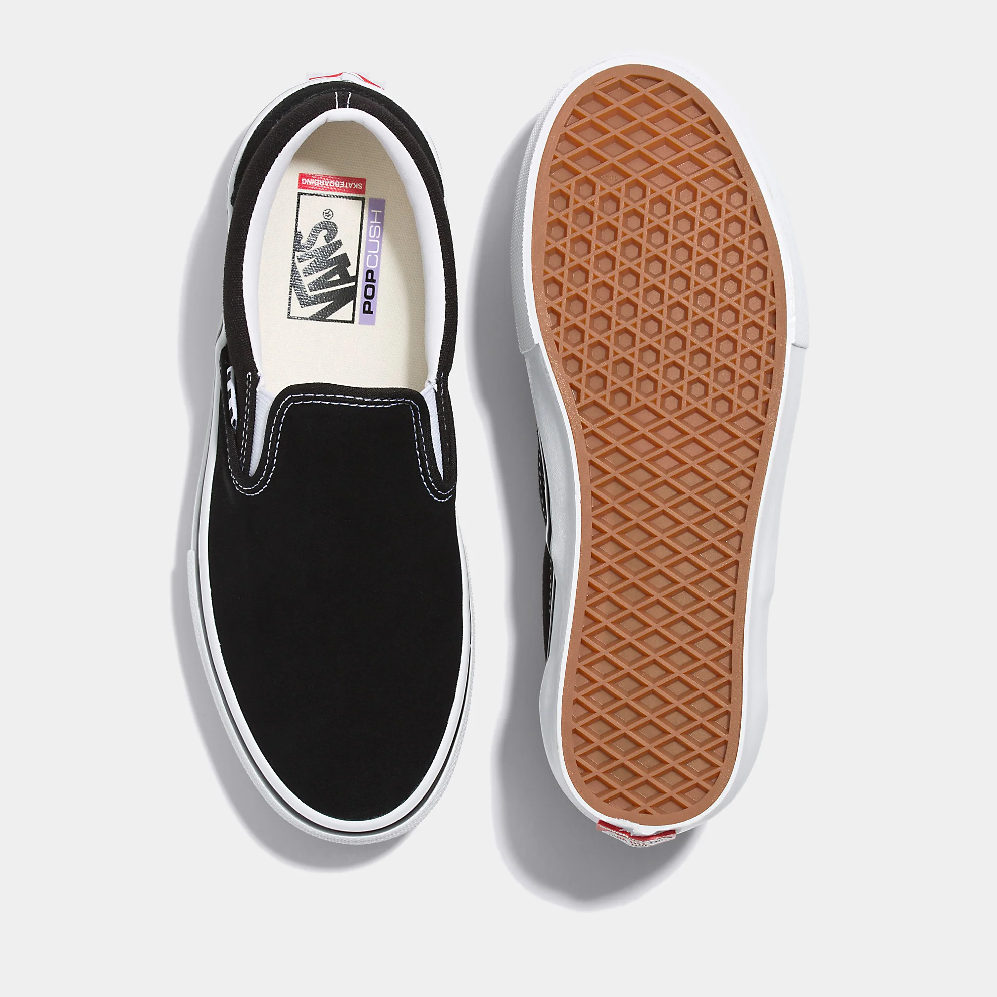VANS SKATE SLIP-ON - BLACK/WHITE - Image 3