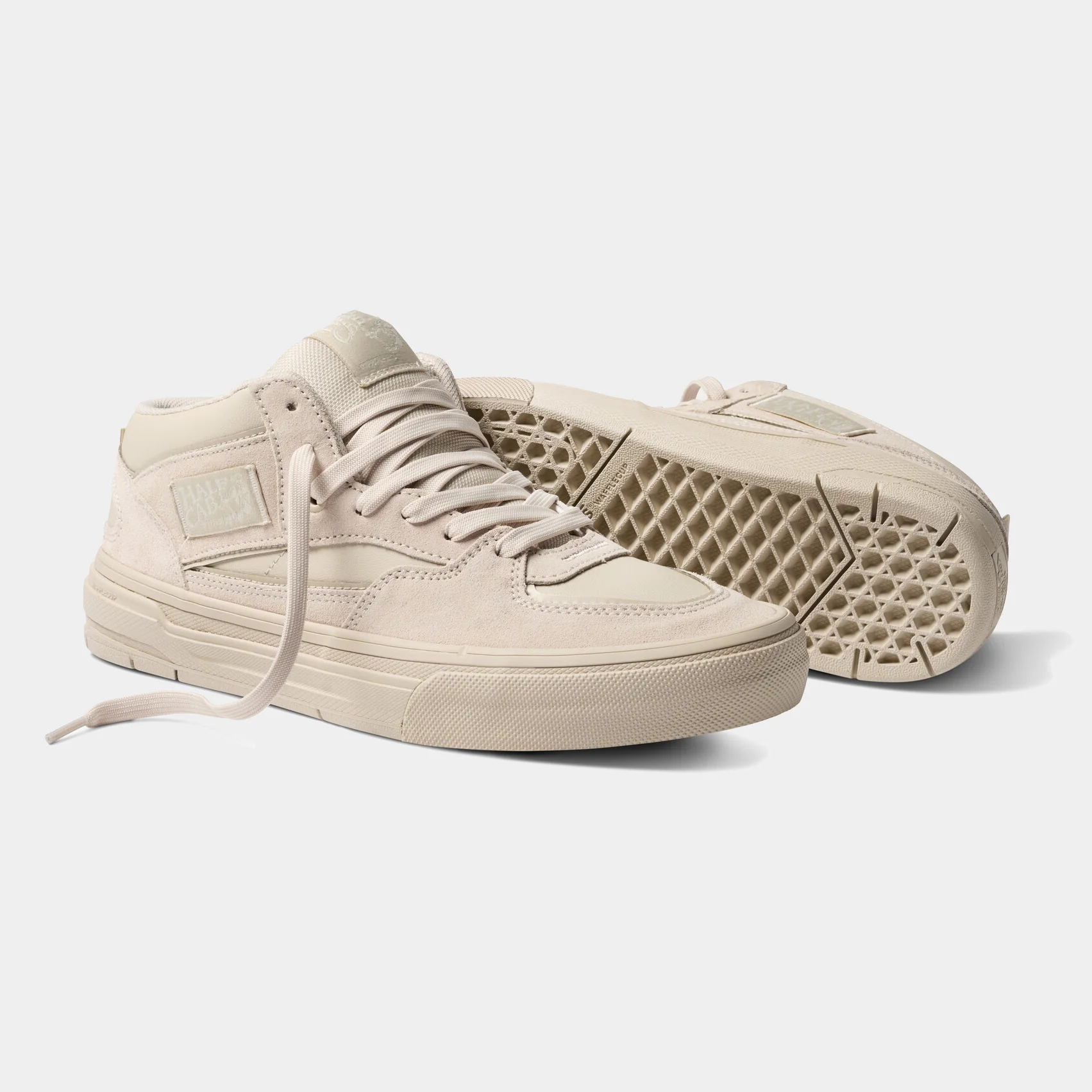 VANS X ATIBA SKATE HALF CAB WAFFLECUP - OATMEAL - Image 2